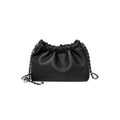 Mini Dumpling Leather Clutch Crossbody Bag-0