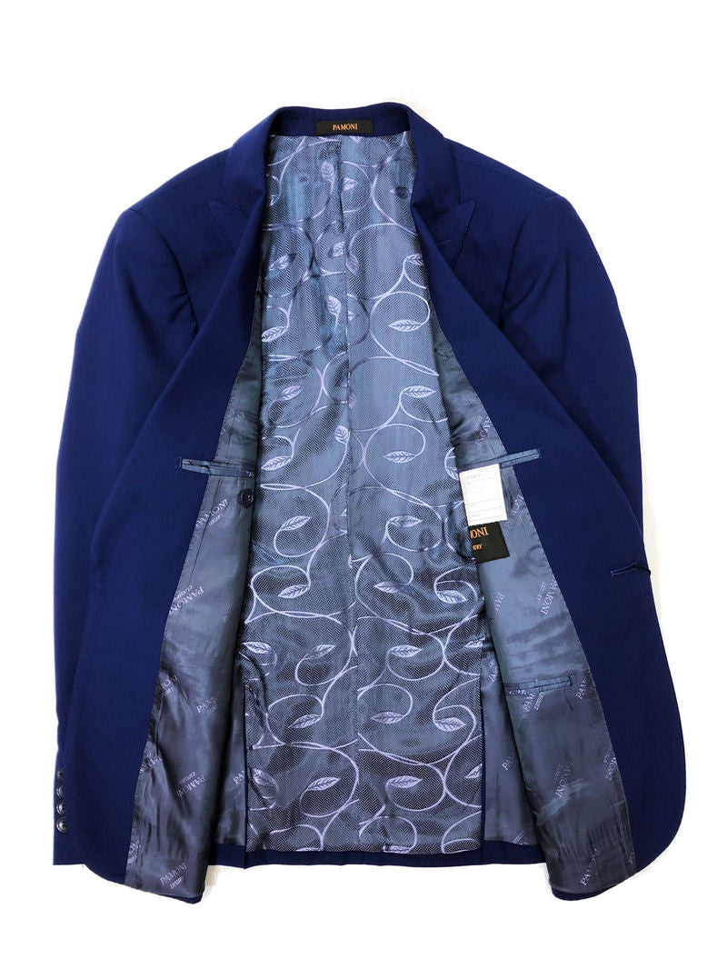 Cobalt Blue 1-Button Slim Fit Suit